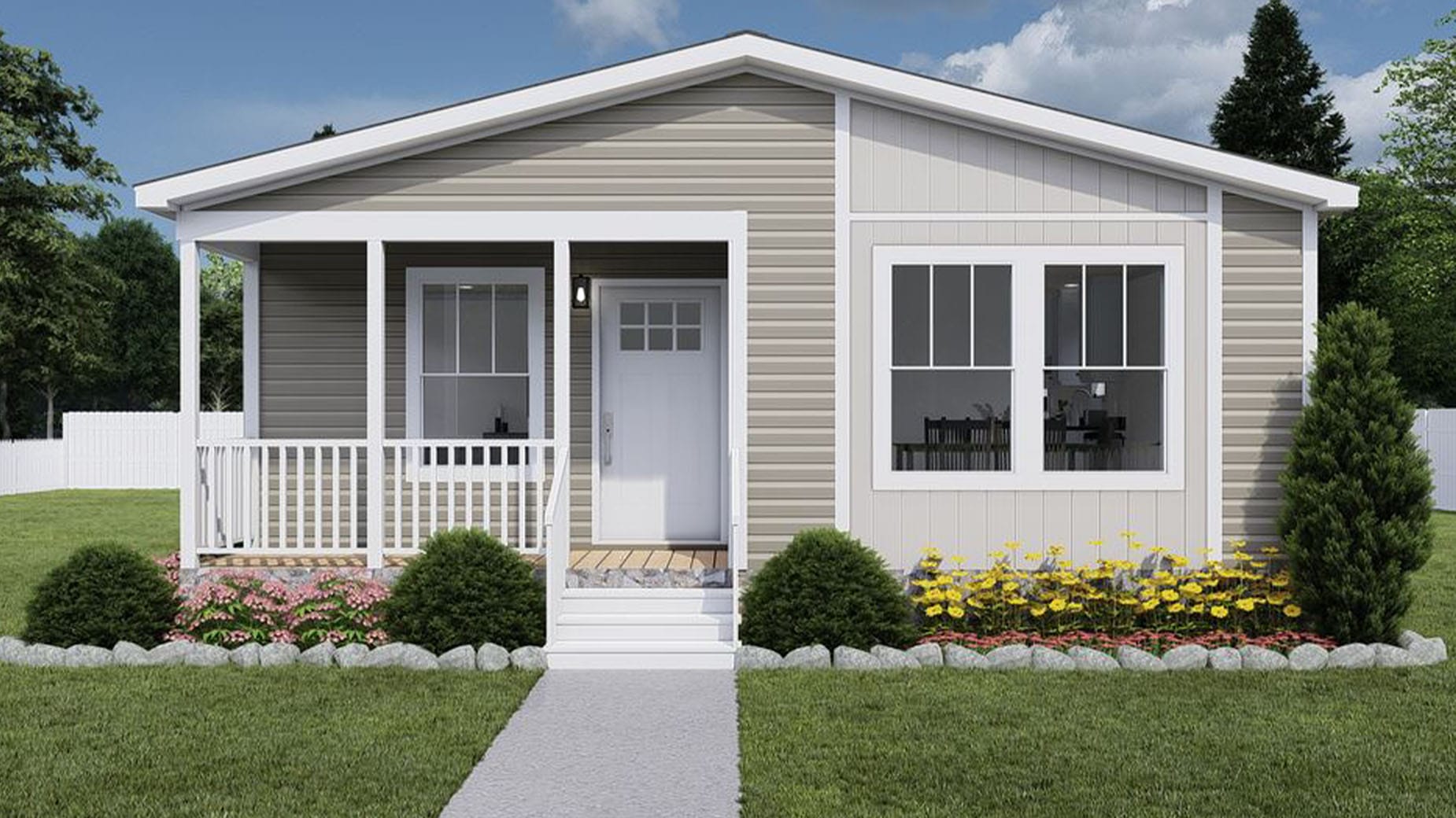 Johnny B Goode Rockwell Rendering Tan Siding
