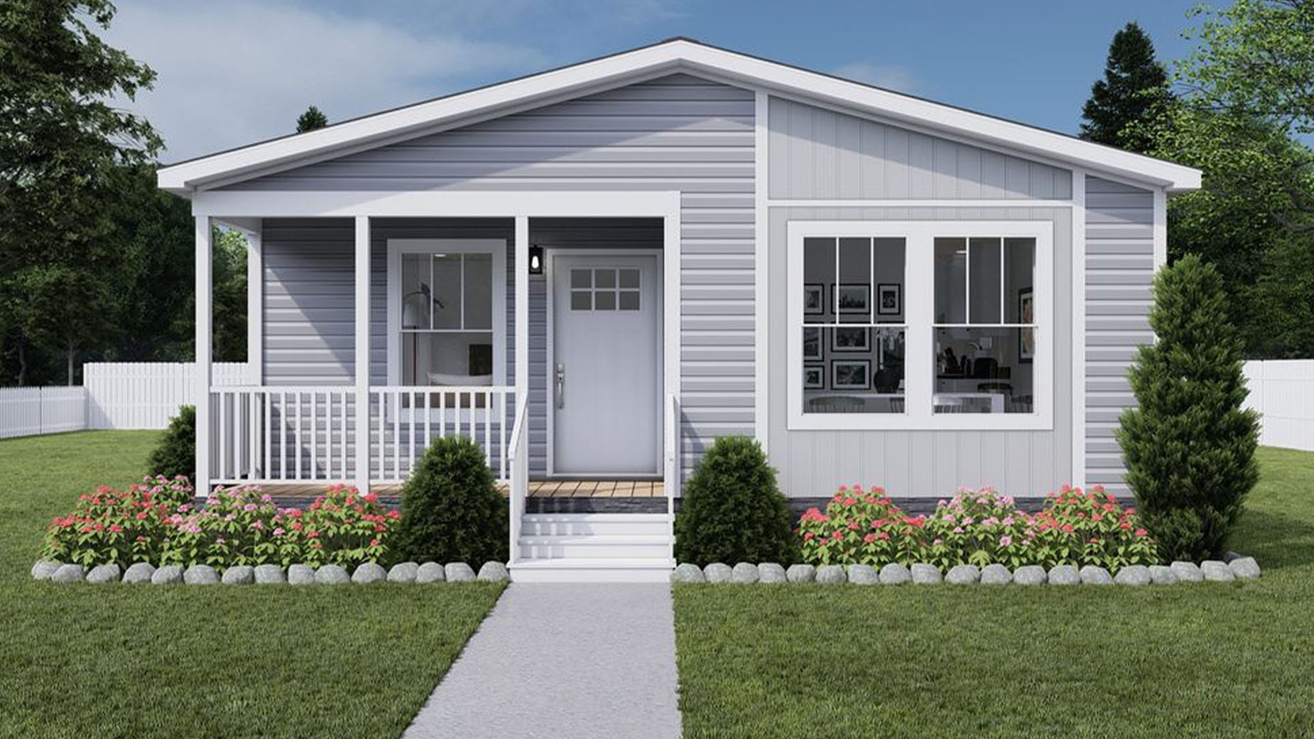 Stayin Alive Rockwell Rendering Gray Siding